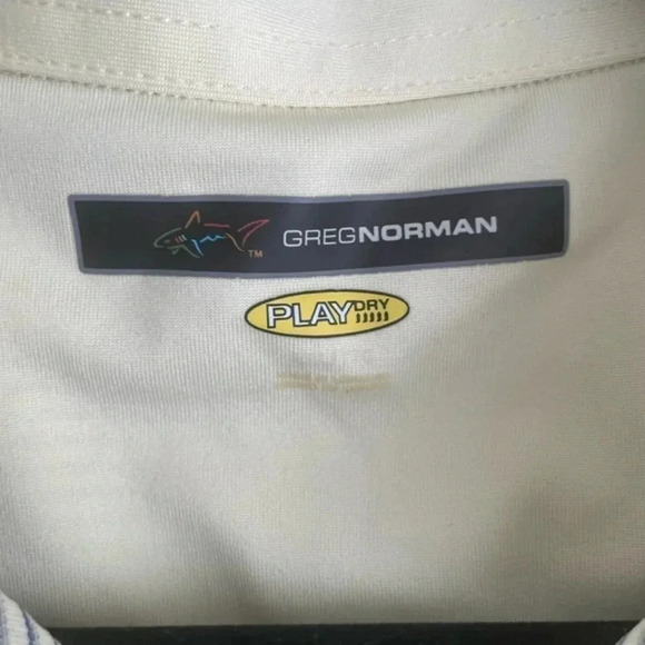 Mens XXL 2X Greg Norman Golf Shirt Polo Play Dry‎ - Picture 2 of 4
